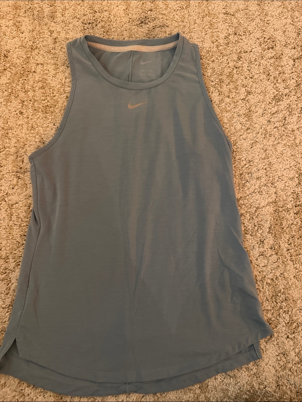 Nike Women's Dusty Blue Athletic Tank Top XS
